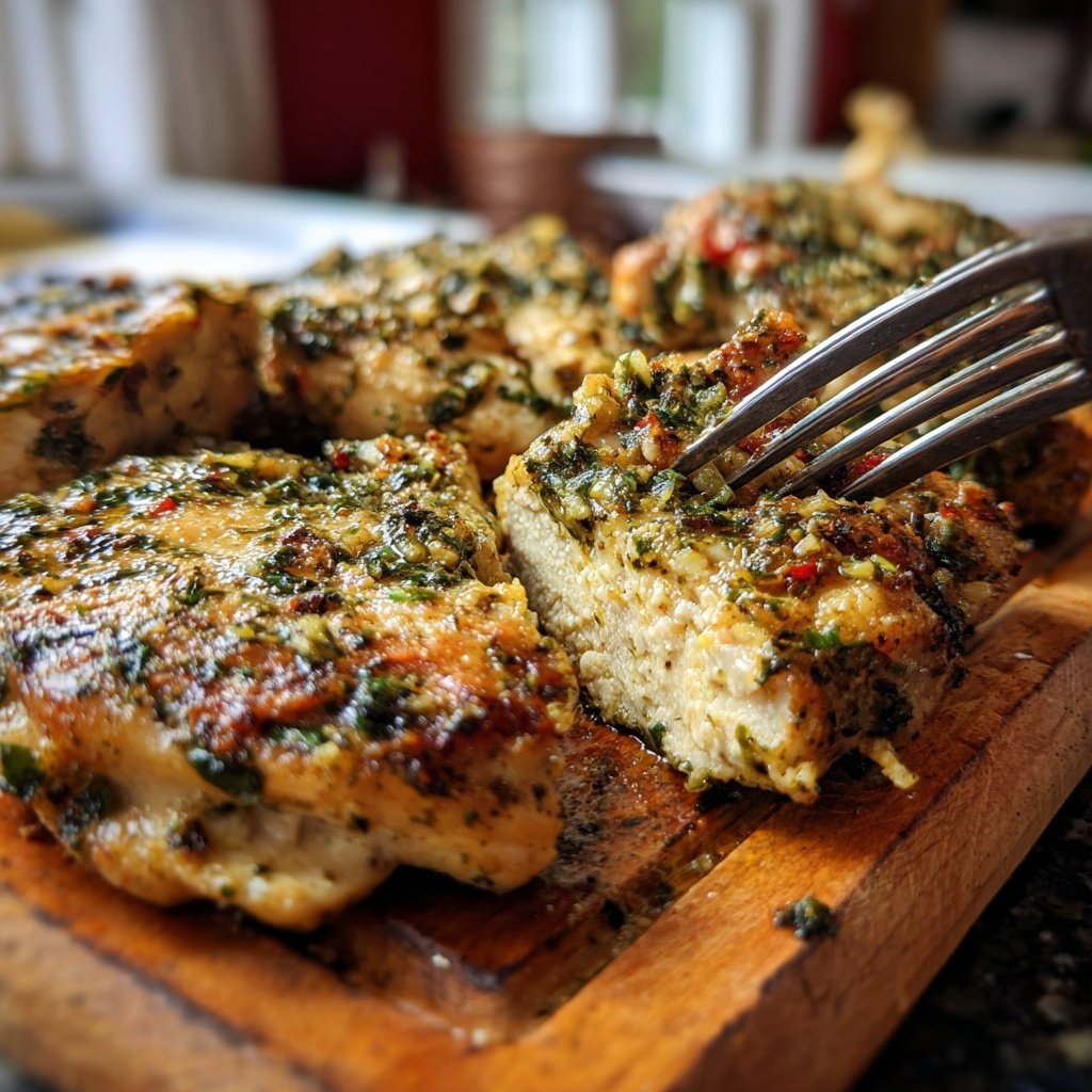 Easy Garlic Herb Chicken