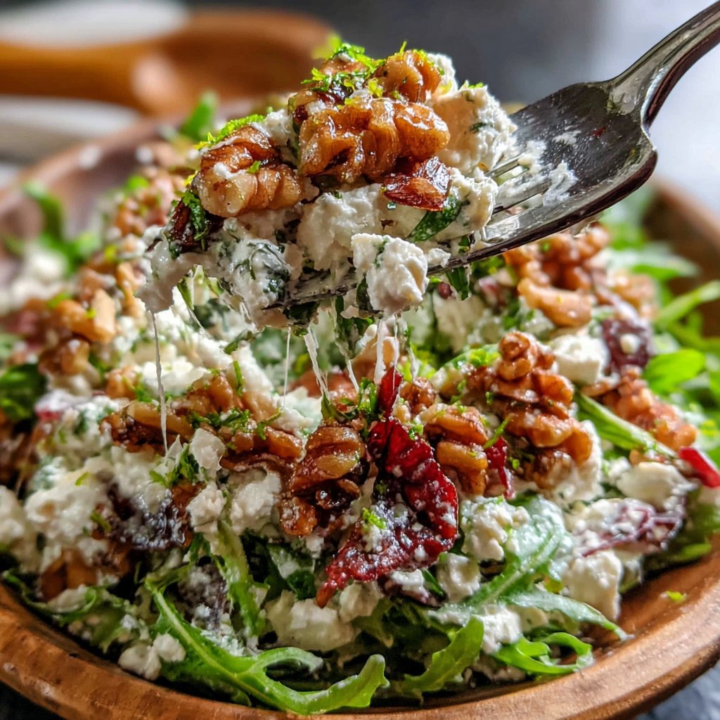 Dandelion Petal Salad with Nuts