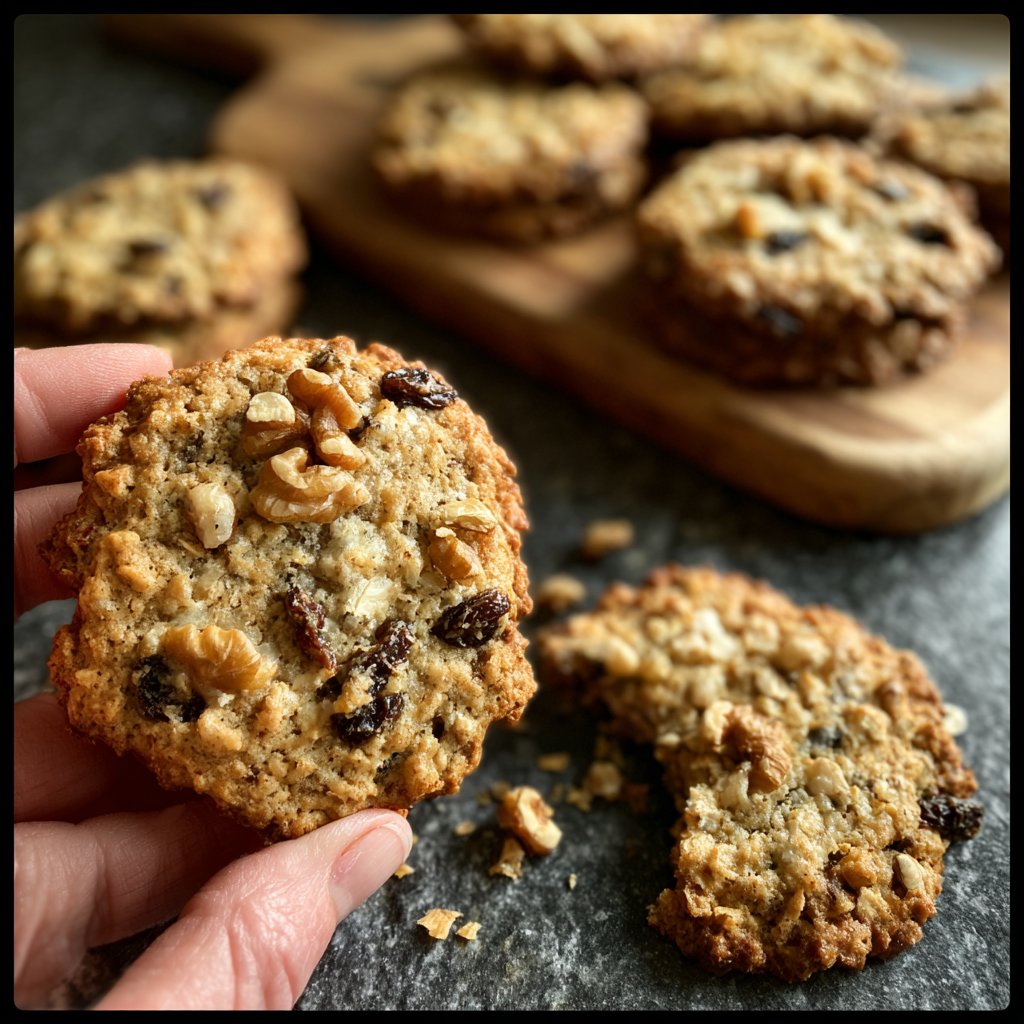 Oatmeal Raisin Spring Cookies